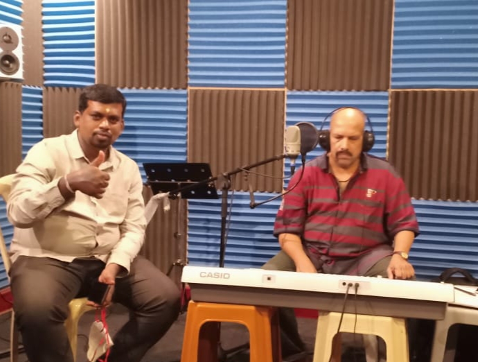 ಶ್ 2 ಚಿತ್ರದ ಹಾಡುಗಳ ಧ್ವನಿಮುದ್ರಣ.
